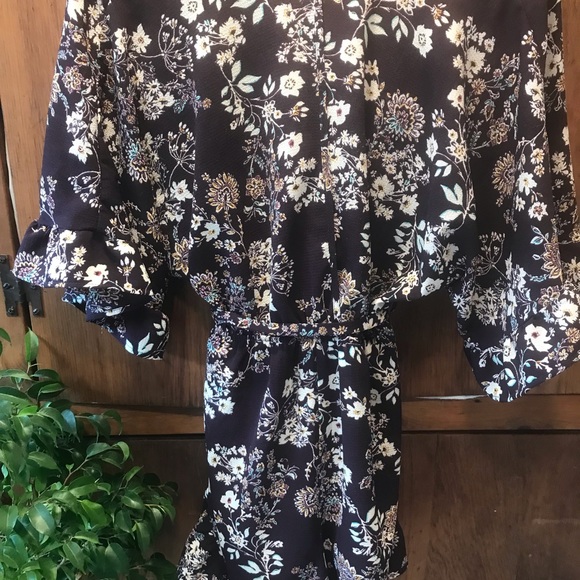 Beautiful Plumb Coloured Monteau Romper - Size Large - Picture 6 of 6